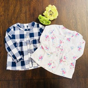 💕 Carters cotton tops and pant sets 💕